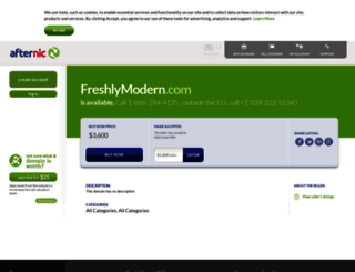 freshlymodern.com screenshot