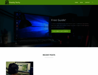 freshlytechy.com screenshot