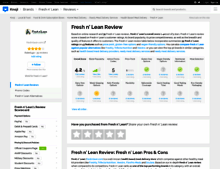freshnlean.knoji.com screenshot