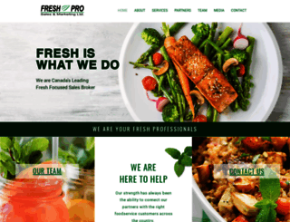 freshprosales.com screenshot