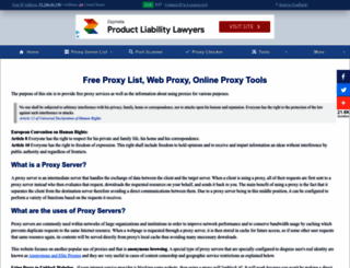 freshproxy.org screenshot