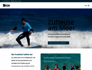 freshsurf.de screenshot