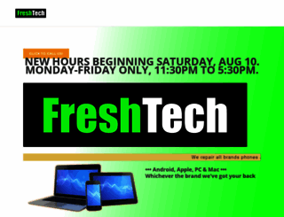 freshtech.co screenshot