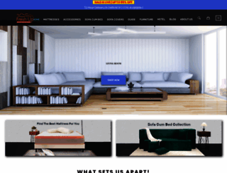 freshupmattresses.com screenshot