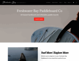 freshwaterbaypaddleboards.co.uk screenshot