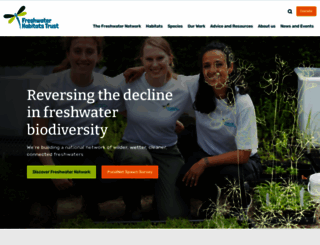 freshwaterhabitats.org.uk screenshot