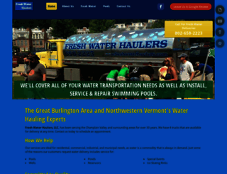 freshwaterhaulers.com screenshot