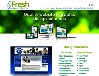 freshwebmedia.com.au screenshot