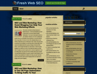 freshwebseo.com screenshot