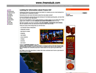 fresnohub.com screenshot