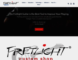 fretlight.com screenshot
