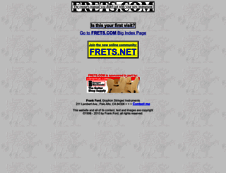 frets.com screenshot