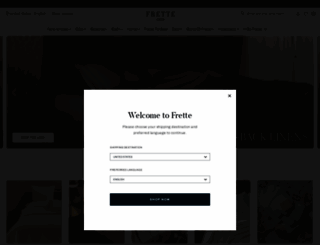 frette.com screenshot
