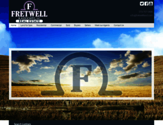 fretwellland.com screenshot