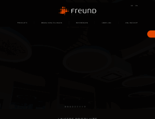 freundgmbh.com screenshot