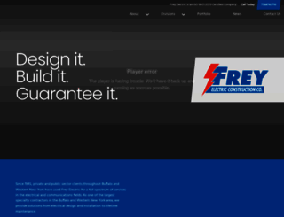 frey-electric.com screenshot