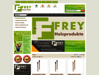 frey-holzprodukte.de screenshot