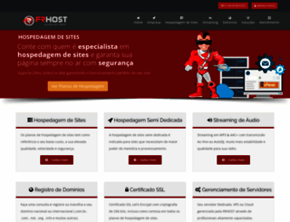 frhost.com.br screenshot