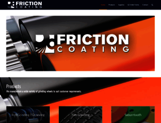 frictioncoating.com screenshot