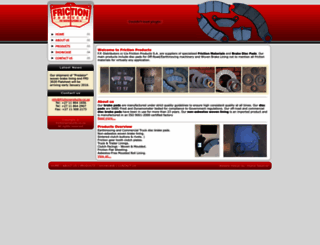 frictionproducts.co.za screenshot