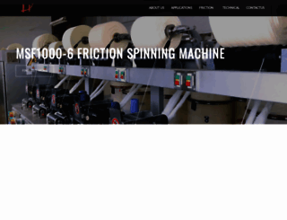 frictionspinningmachine.com screenshot