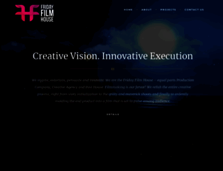 fridayfilmhouse.com screenshot