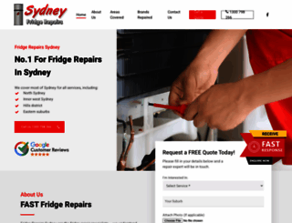fridge-repair-sydney.com.au screenshot
