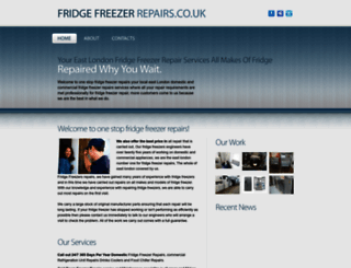 fridgefreezerrepairs.co.uk screenshot