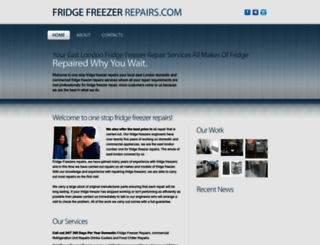 fridgefreezerrepairs.com screenshot