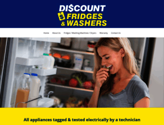 fridgeswashers.com.au screenshot