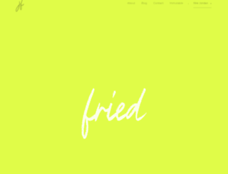 fried.com screenshot