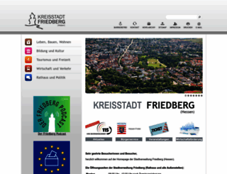 friedberg-hessen.de screenshot