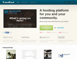 friendfund.com screenshot