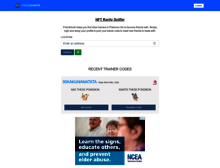 friendhuntr.com screenshot