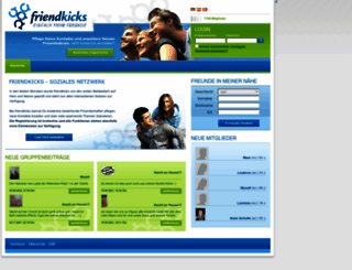 friendkicks.de screenshot