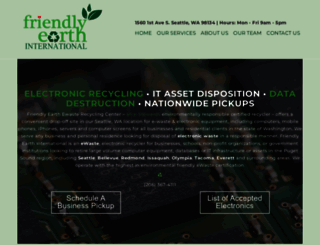 friendlyearth.org screenshot
