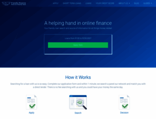 friendlyfinance.co.za screenshot