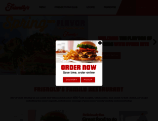friendlysrestaurants.com screenshot