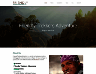 friendlytrekkers.com screenshot
