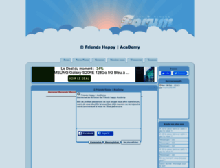 friends-happy.forumpro.fr screenshot