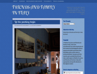 friendsandfamilyinitaly.wordpress.com screenshot