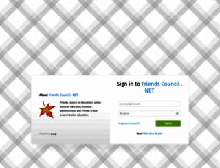 friendscouncil.net screenshot
