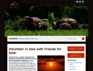 friendsforasia.org screenshot