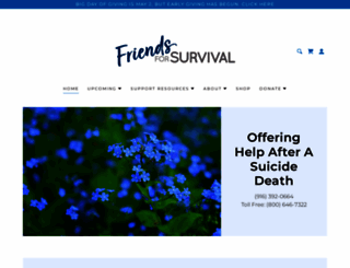 friendsforsurvival.org screenshot