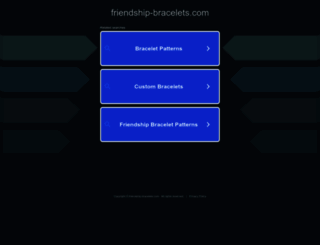 friendship-bracelets.com screenshot