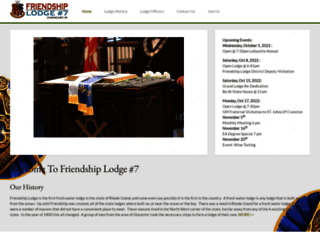 friendshiplodge7.com screenshot