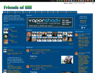 friendsofbill.net screenshot
