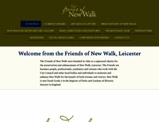 friendsofnewwalk.com screenshot