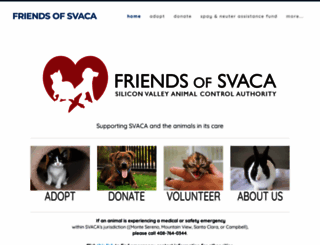 friendsofsvaca.org screenshot