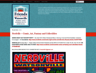 friendsofwatsonvillepcs.org screenshot
